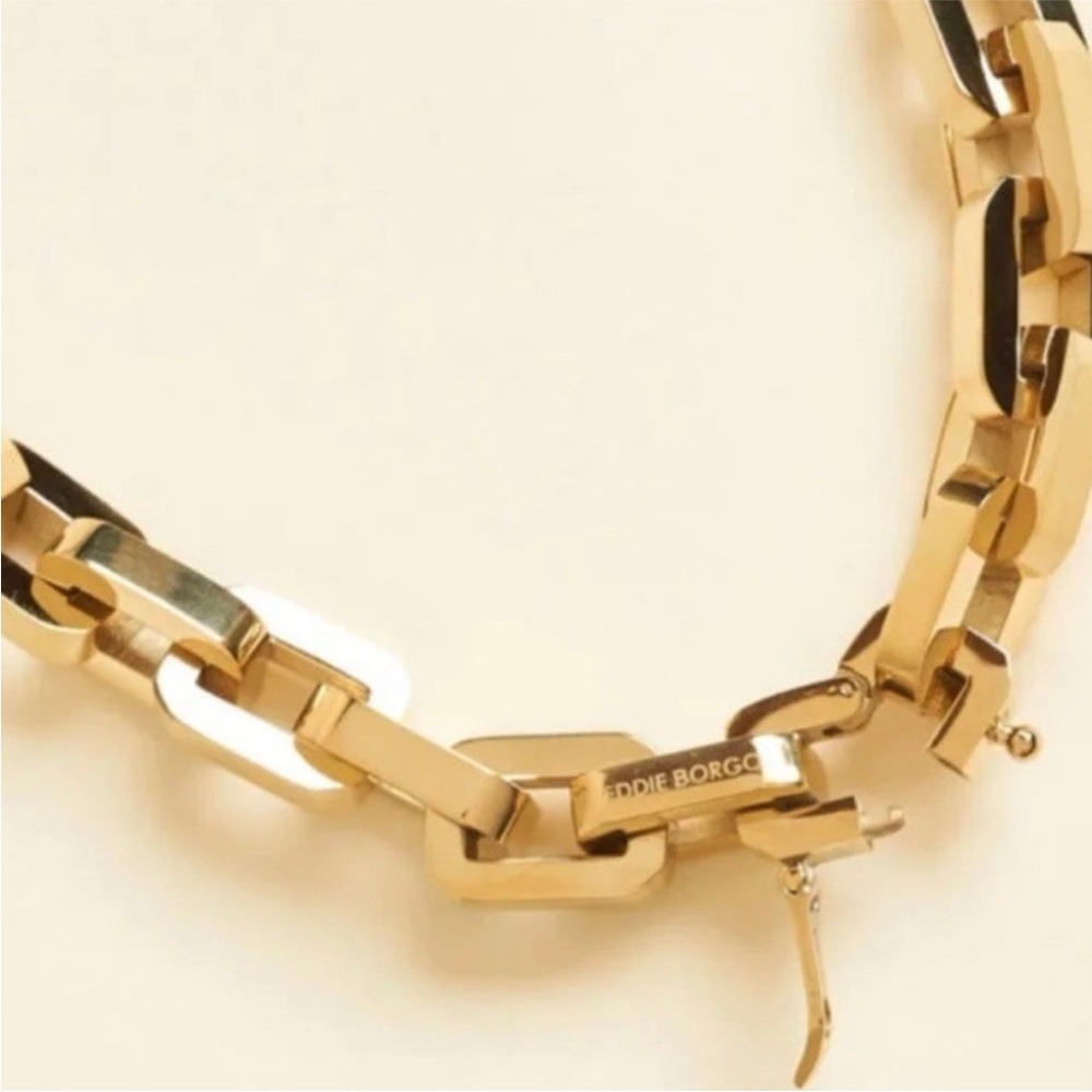 Eddie Borgo Gold Supra Link Necklace - Picture 3 of 8